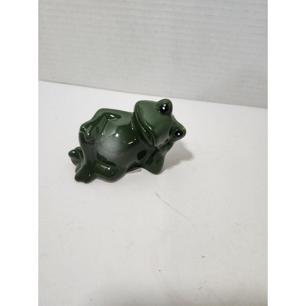 Ceramic Lounging Frog